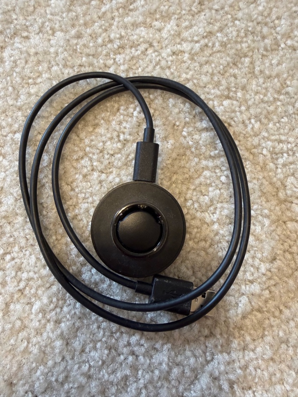 Oura Black Charging Cable and Dock - Gen 3